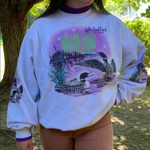 Vintage duck sweater